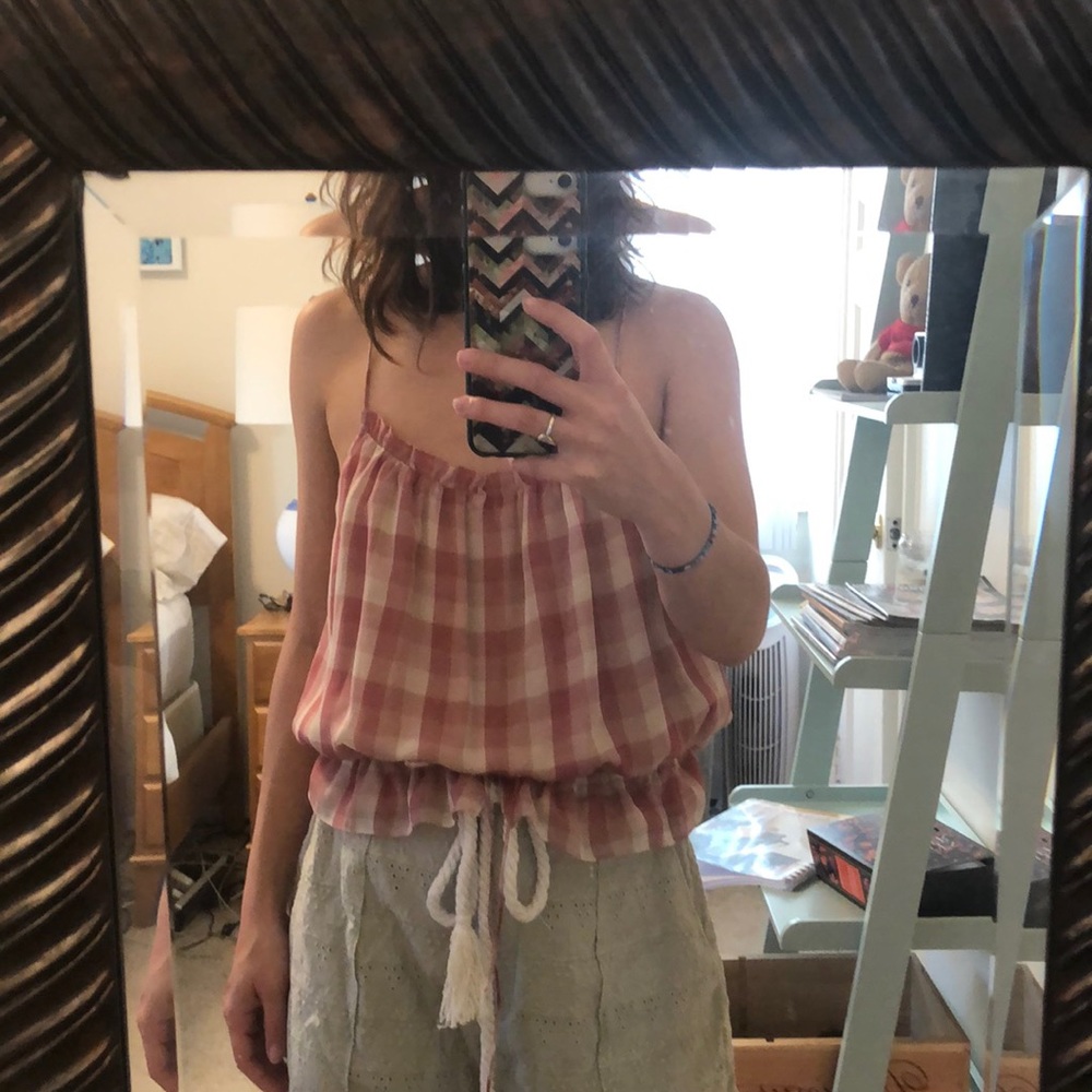 WAYF link gingham top
